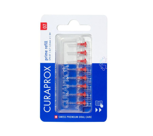 Набор межзубных ершиков Prime refill: 0,7mm 8шт.